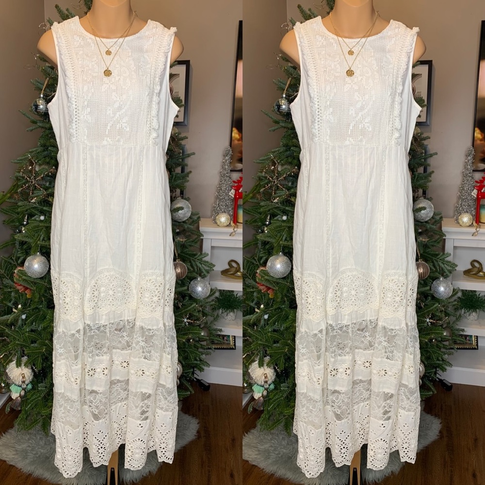 Anthropologie Liliana Lace Maxi Dress - Picture 6 of 9
